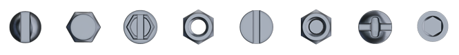 types of fasteners